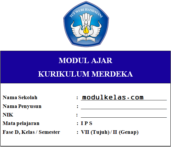 Modul Ajar IPS Kelas 7 Fase D Kurikulum Merdeka