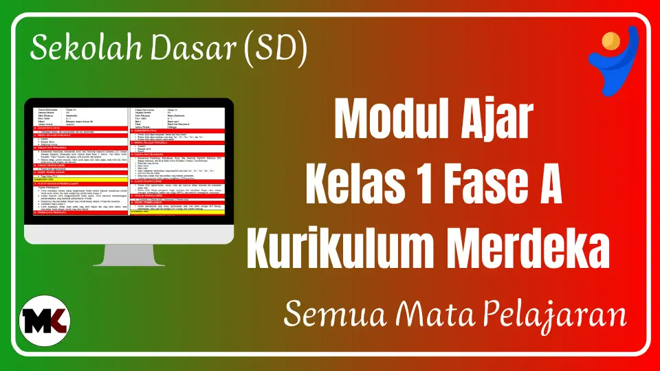 Download Modul Ajar Kelas 1 Kurikulum Merdeka Semua Mapel
