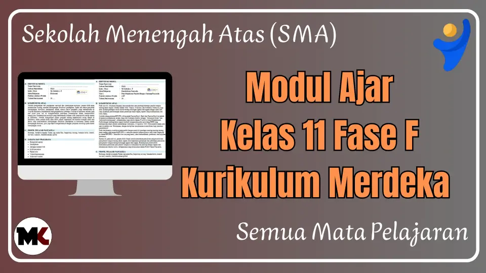 Download Modul Ajar Kelas 11 Kurikulum Merdeka Semua Mapel
