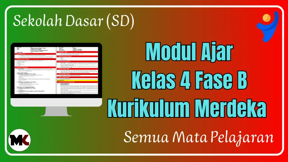 Download Modul Ajar Kelas 4 Kurikulum Merdeka Semua Mapel