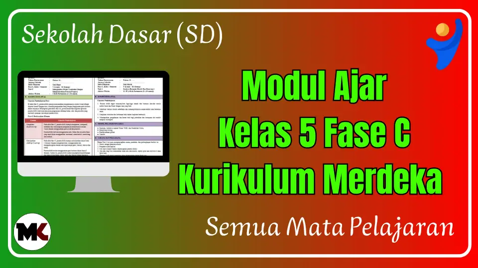 Download Modul Ajar Kelas 5 Kurikulum Merdeka Semua Mapel