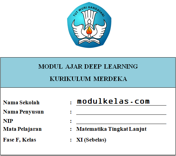 (Deep Learning) Modul Ajar Matematika TL Kelas 11