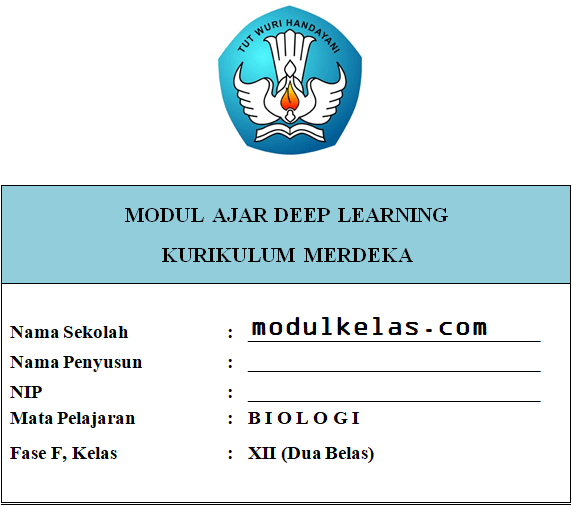 (Deep Learning) Modul Ajar Biologi Kelas 12 SMA/MA