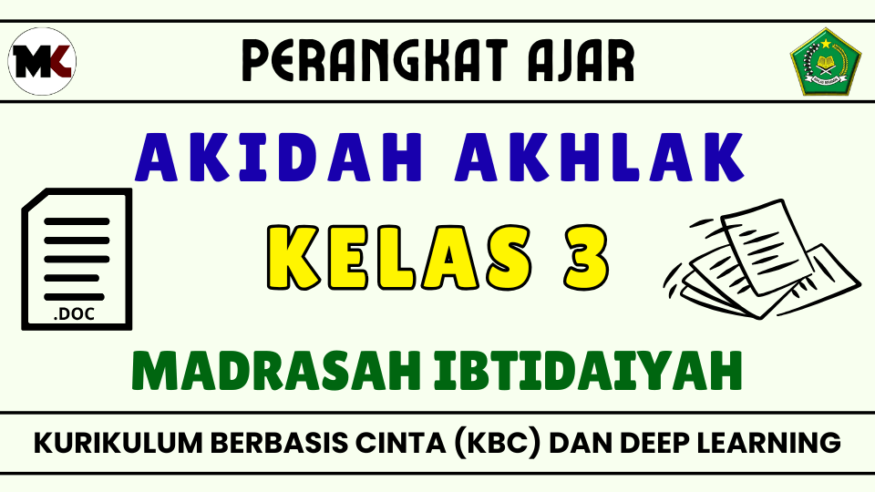 Perangkat Ajar KBC Akidah Akhlak Kelas 3 MI