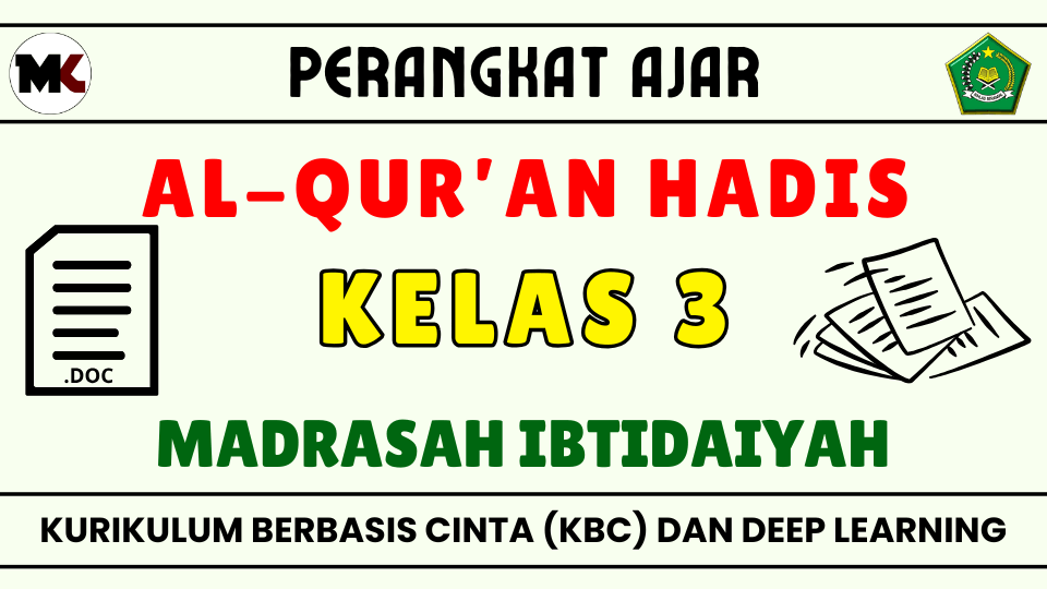 Perangkat Ajar KBC Al-Qur’an Hadis Kelas 3 MI