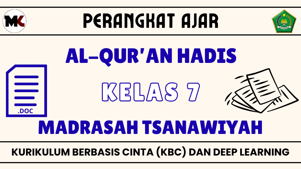 Perangkat Ajar KBC Al-Qur’an Hadis Kelas 7 MTs