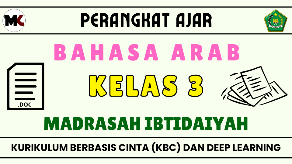Perangkat Ajar KBC Bahasa Arab Kelas 3 MI
