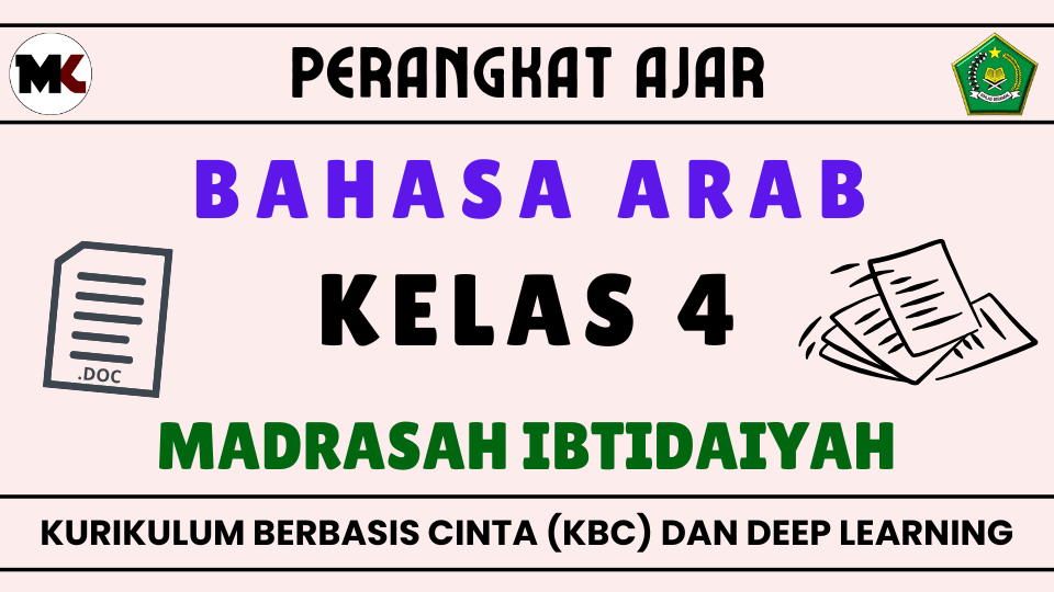 Perangkat Ajar KBC Bahasa Arab Kelas 4 MI