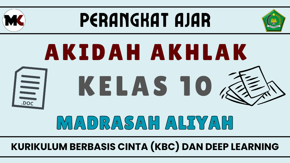 Perangkat Ajar KBC Akidah Akhlak Kelas 10 MA