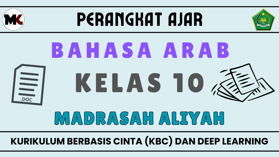 Perangkat Ajar KBC Bahasa Arab Kelas 10 MA