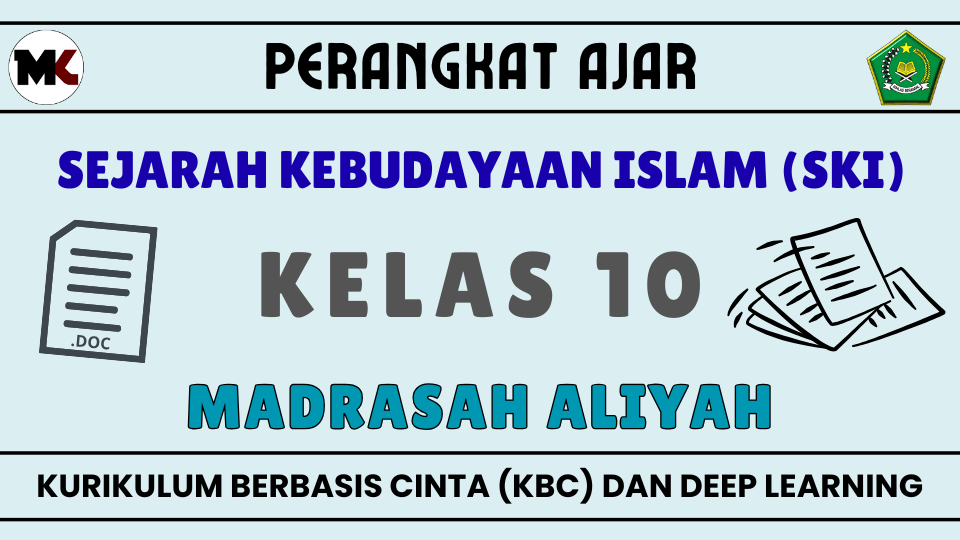 Perangkat Ajar KBC SKI Kelas 10 MA