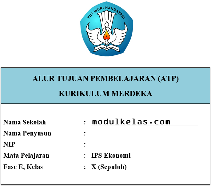 ATP Ekonomi Kelas 10 SMA/MA Fase E Kurikulum Merdeka