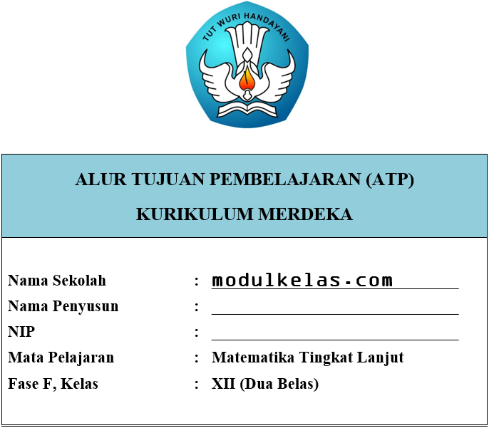 ATP Matematika Tingkat Lanjut Kelas 12 SMA/MA Fase F